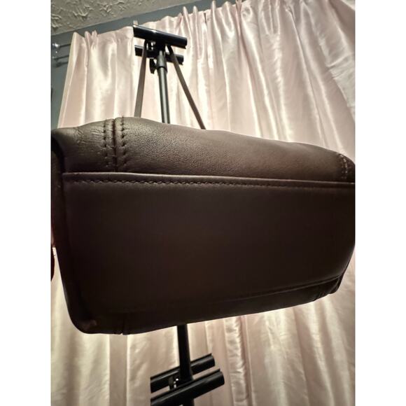 Vintage Coach 9929 Convertible Crossbody Shoulder Bag Brown Glove-Tanned Leather - Picture 7 of 15